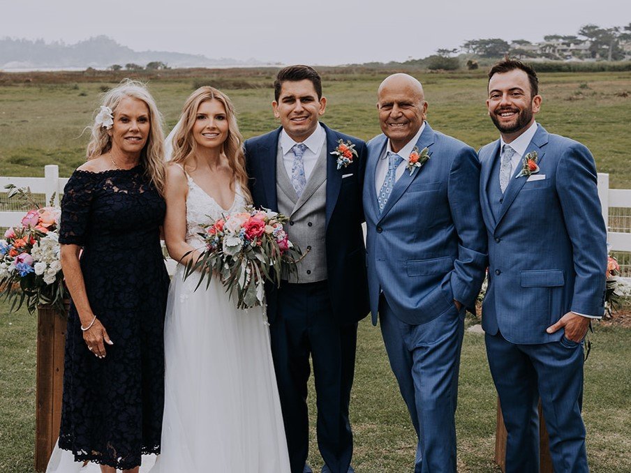 The Pèpe family at Mission Ranch in Carmel
